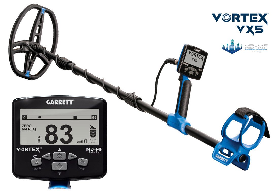 Garrett Vortex VX5™ Metalldetektor™ | Upgrademöglichkeit auf VX7 und VX9!