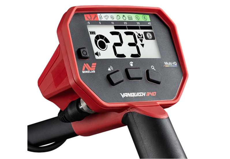 Minelab Vanquish 340 Multifrequenz Metalldetektor