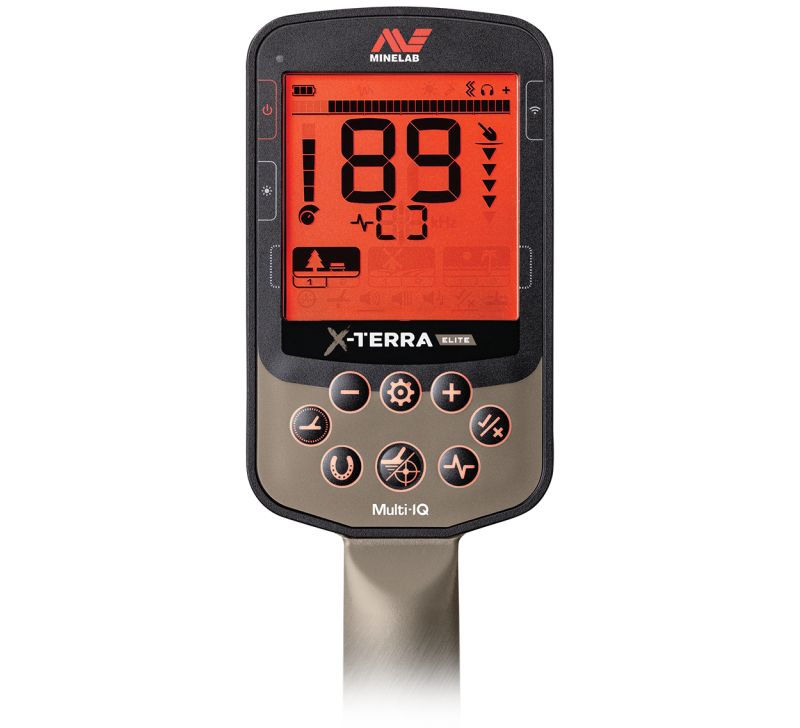 Minelab X-Terra Elite Expeditionspack Wasserdichter Multifrequenz Metalldetektor