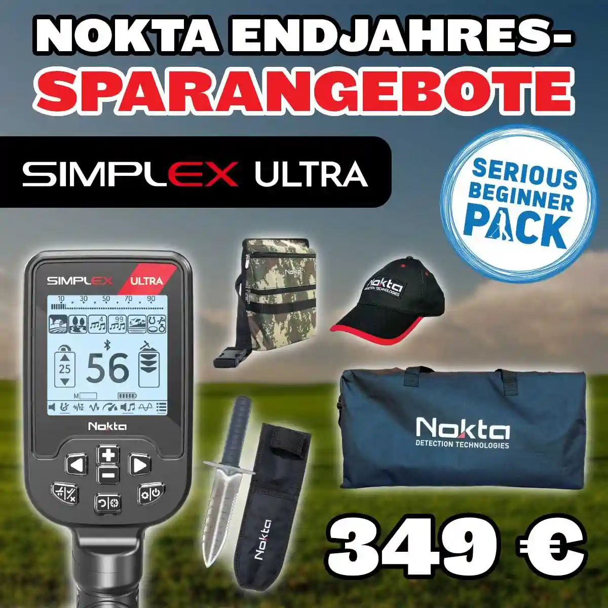 Nokta-Simplex-Ultra-Sparangebot-mit-Zubehoer