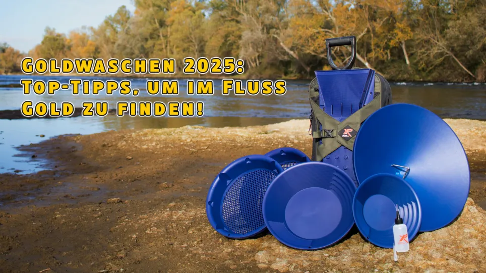 Goldwaschen in Deutschland