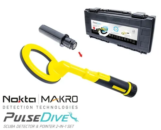 Nokta PulseDive Gelb Unterwasser Detektor + Pinpointer