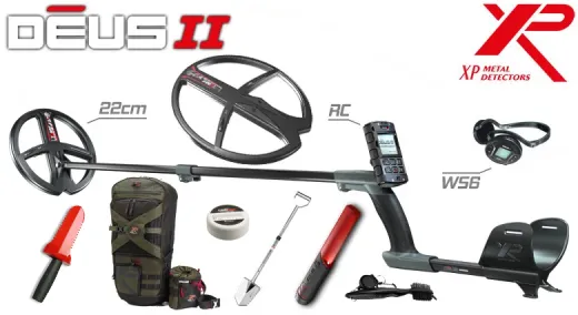 XP DEUS II 22/34 FMF RC WS6 + MEGAPACK mit Preisvorteil