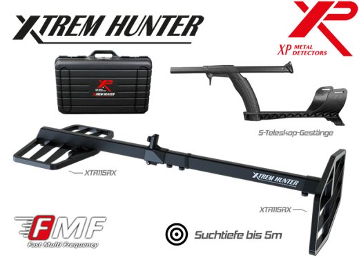 XP XTREM Hunter XTR-115 Tiefensuchgerät als DEUS II Ergänzung (Gebraucht, Zustand: sehr gut!)