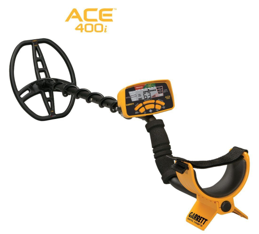 Garrett ACE 400i with Pinpointer AT and headphones