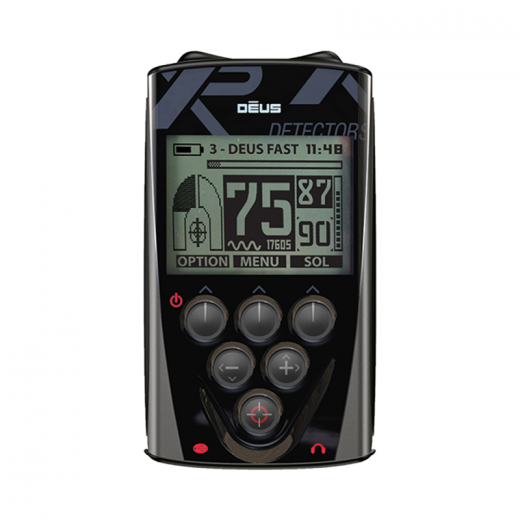 XP DEUS X35 28 RC Metalldetektor + WSA Kopfhörer + MI6 Pinpointer