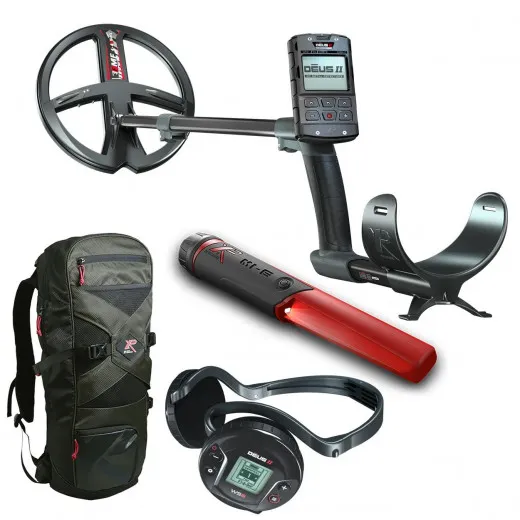 XP DEUS II 22 FMF RC WS6 + MI-6 & Rucksack