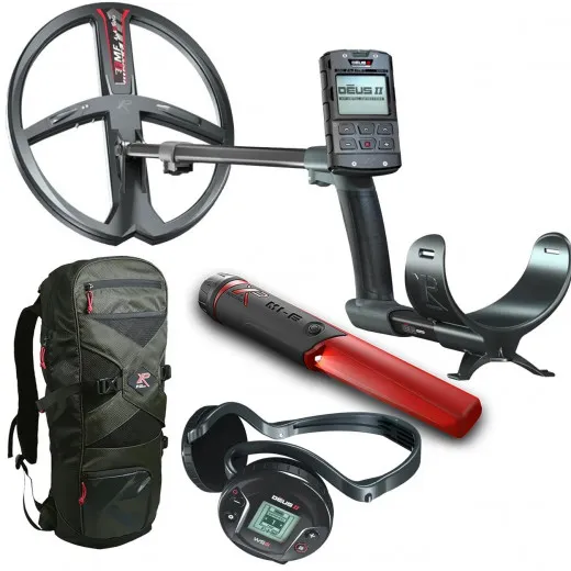 XP Deus II 34 FMF RC WS6+ MI-6 & Backpack