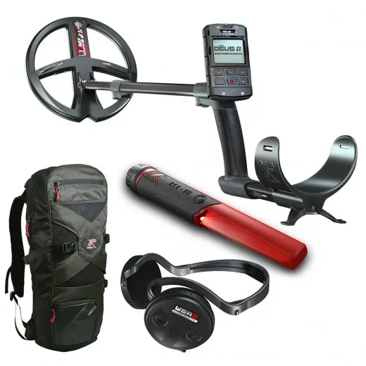 XP DEUS II 22 FMF RC WSA II + MI-6 & Rucksack