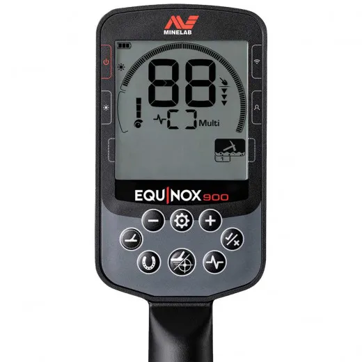Minelab Equinox 900 Multifrequenz Metalldetektor + Minelab EQX15