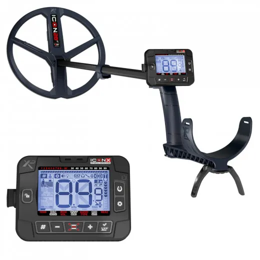 XP ICONX Metalldetektor, 28cm Suchspule, kabellos, FMF Multifrequenz