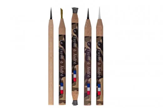 Le Crayon à André Reinigungsset – 5-teiliges Profi-Set für präzise Oberflächenreinigung