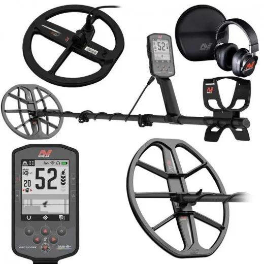Minelab Manticore High-End Metalldetektor + M15 Spule + M9 Spule