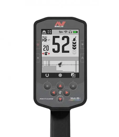 Minelab Manticore High-End Metalldetektor + M15 Spule + M9 Spule