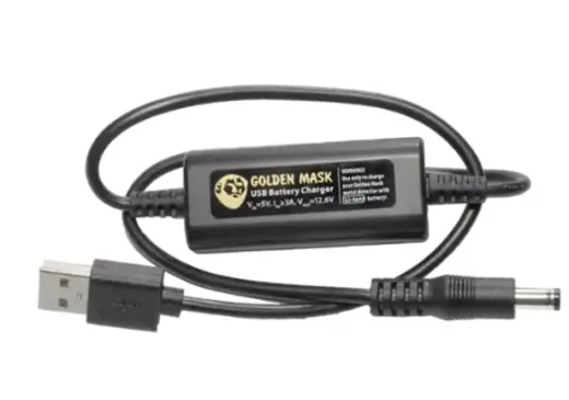 USB charger for Golden Mask metal detectors