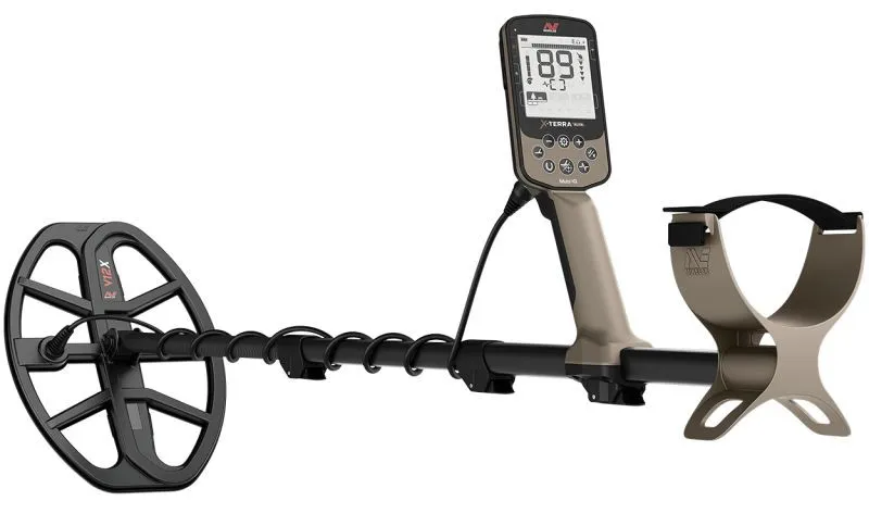 Minelab X-Terra Elite Multifrequenz-Metalldetektor mit V12X Suchspule