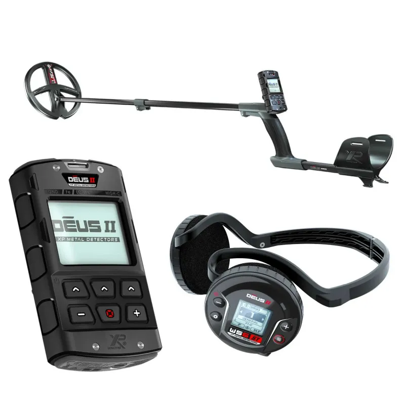XP DEUS II 22 FMF RC WS6 Komplettset mit 22 cm Suchspule und kabelloser Fernbedienung