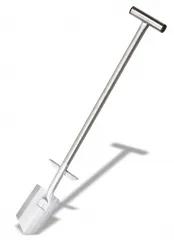 AAA Premium Spaten Edelstahl 90cm