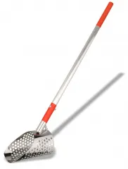 Sand Scoop M with 14 x 25 cm stainless steel basket