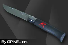 XP Opinel knife black with locking ring