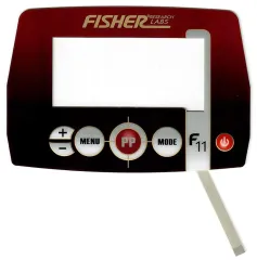 Fisher Bedienpanel (Touch-Pad) für F11