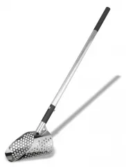 Sand Scoop L mit 14 x 25cm Edelstahl-Korb extra stabile Ausführung