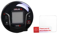 XP DEUS II Displayschutz aus gehärtetem Glas für Funkkopfhörer WS6 + Reinigungsset