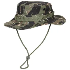 US GI bush hat, chin strap, GI boonie, tiger stripe