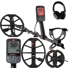 Minelab Equinox 900 Multifrequenz Metalldetektor + Minelab EQX 38x30cm Suchspule