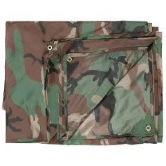 Multi-purpose tarpaulin, "Tarp", woodland, approx. 300 x 300 cm
