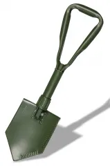 Folding spade with belt holster