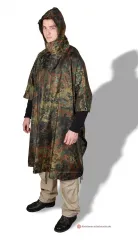 Bundeswehr poncho in flecktarn